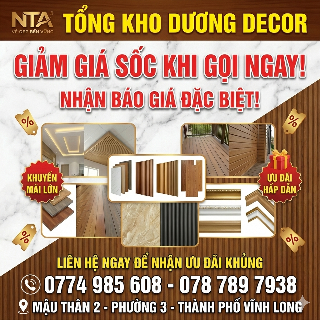 CÔNG TY TNHH TỔNG KHO DƯƠNG DECOR