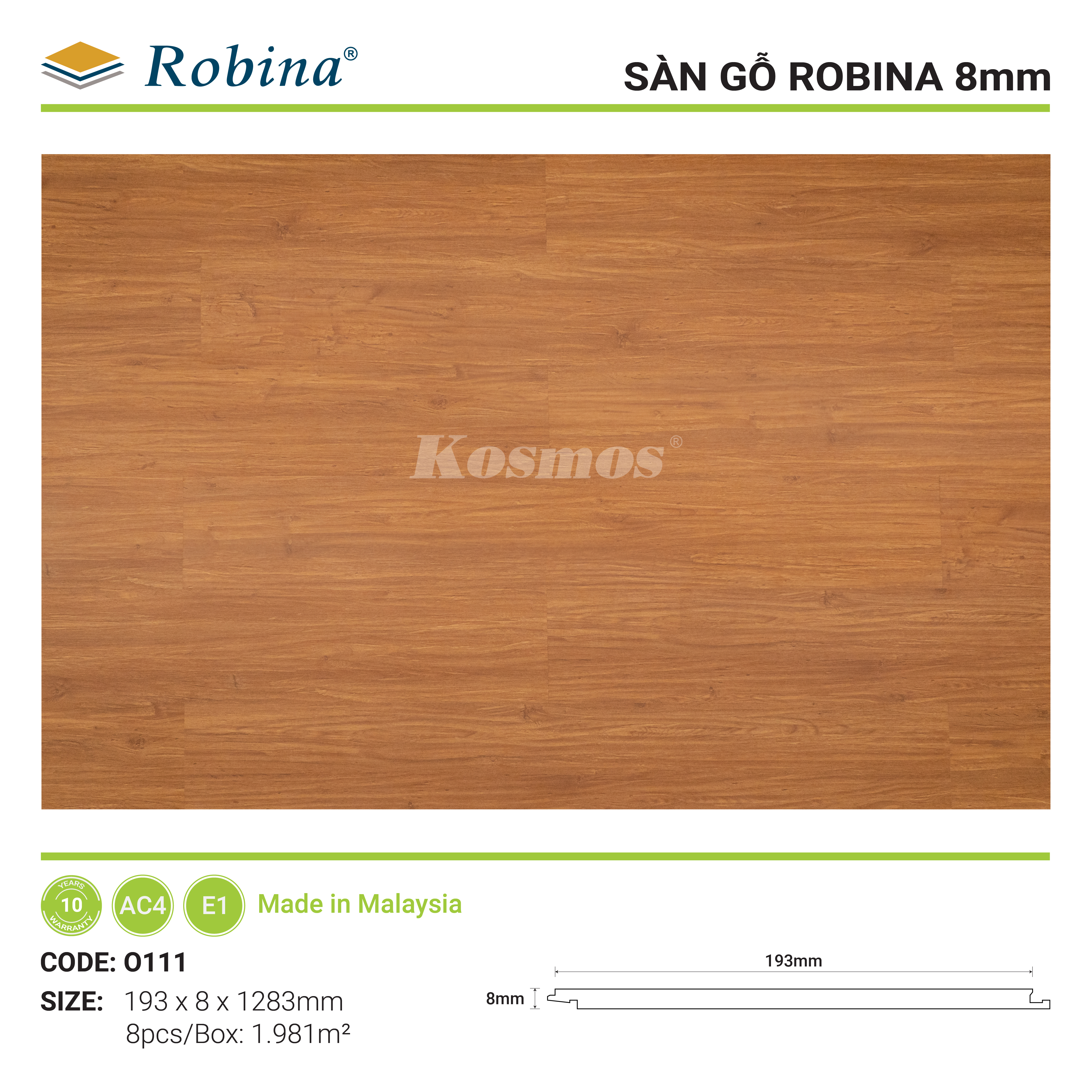 SÀN GỖ ROBINA O111